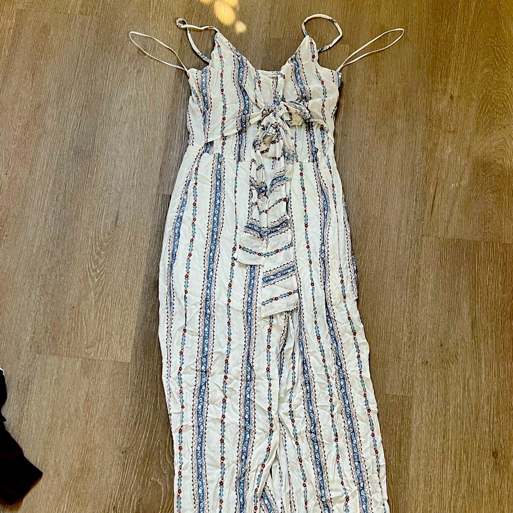 Sage jumpsuit, lightweight boho jumper